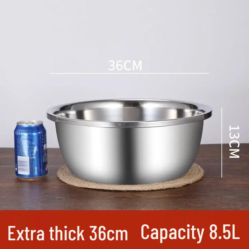 Ruhan Verdickte Edelstahl-Rührschüssel