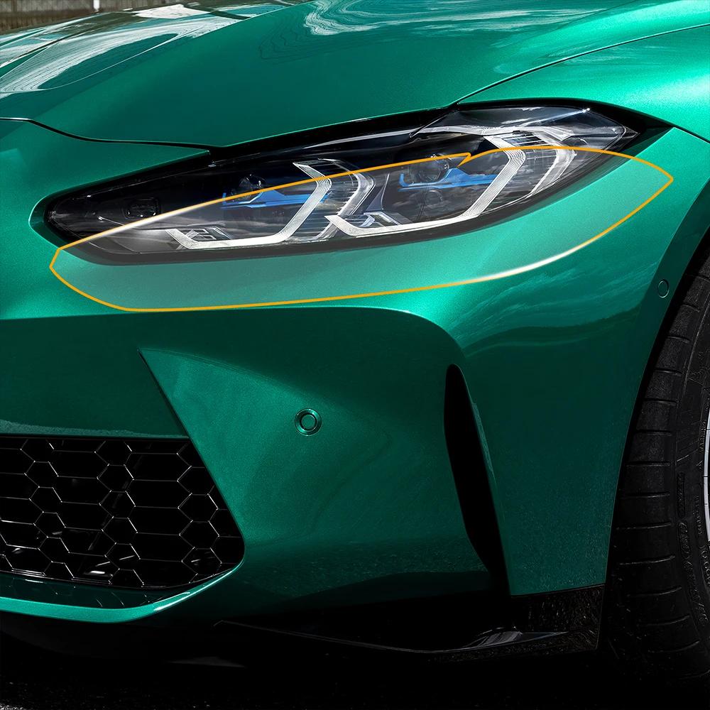 Paint Protection Film for BMW M3 G80 2021-2023 TPU Anti-Scratch Pre-Cut Headlight & Mirror PPF