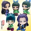 NEW1-4pcs the Pharmacy Diaries Maomao Jinshi Mini Figure Anime Periphery Kawaii Sitting Toys Desktop Car Ornaments Model Present