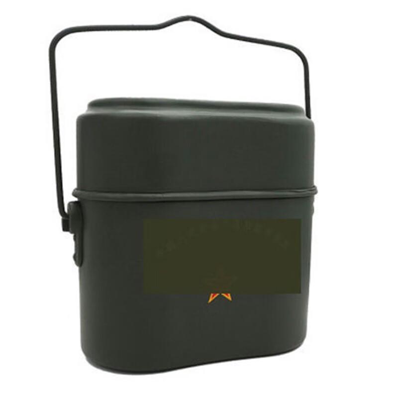 Retro Military Style Outdoor Lunch Box Set