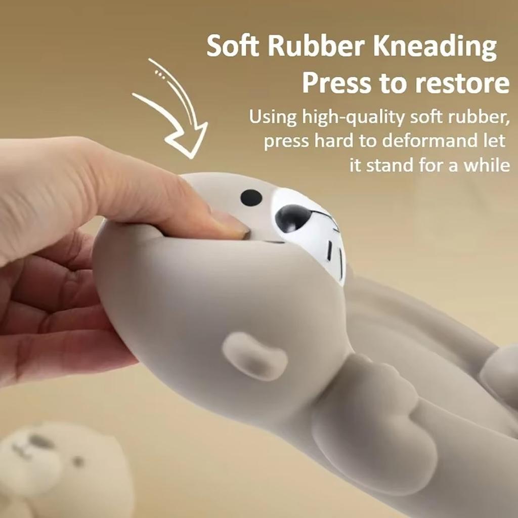 Cute Otter Bath Toy Set, Bathtub Floating Water Toys, Great Gift For Bathroom Water Tub Games Pool Party,Bath Toys Baby Toys