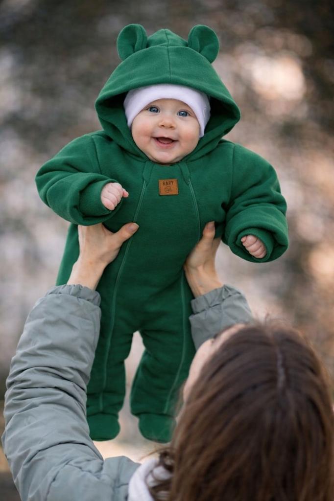 Baby Jumpsuit 74 Two-Layer Transitional Two-Zip Bottle