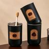 OLOEY Vintage Stainless Steel Toothbrush Cup