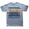 Funny Handyman Professional Fixologist Tools Repairman T Shirts Birthday Gifts Mens Clothing Casual Loose Oversized T Shirt