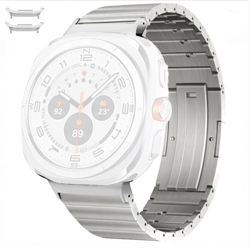 For Samsung Galaxy Watch Ultra 47mm Replacement Strap Quick Release Titanium Alloy Watch Band