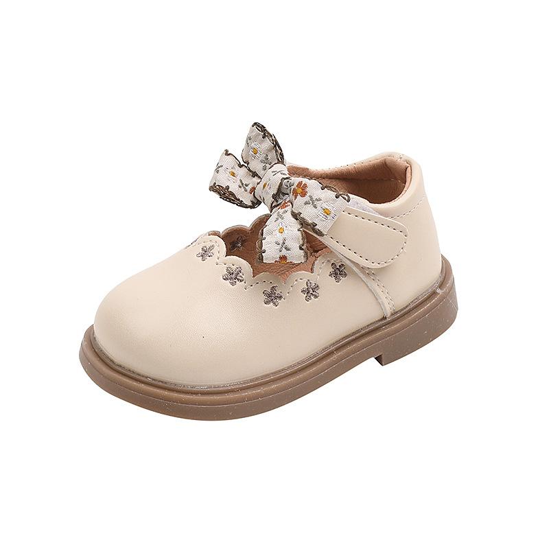 Baby Shoes Autumn New Baby Girls' Walking Shoe Fashion Girls Single Shoe Anti slip Children's Shoes Flower Girls Leather Shoes