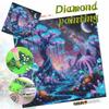 Fantasy DIY Diamond Painting Kit with Colorful Rhinestones Sparkling Craft Canvas for Adults Home Decor and Relaxing Hobby