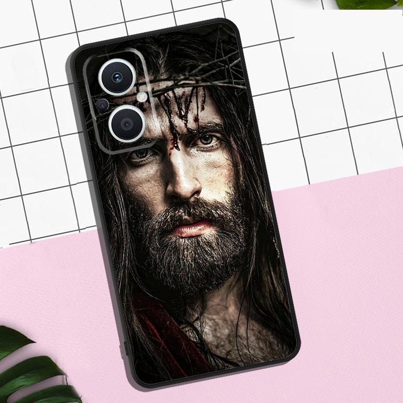 Divine Mercy Jesus Case For OPPO Reno 13F 12F 11F 8T 7 8 10 11 12 13 Pro OPPO Find X8 X6 Pro X3 X5 Lite Cover