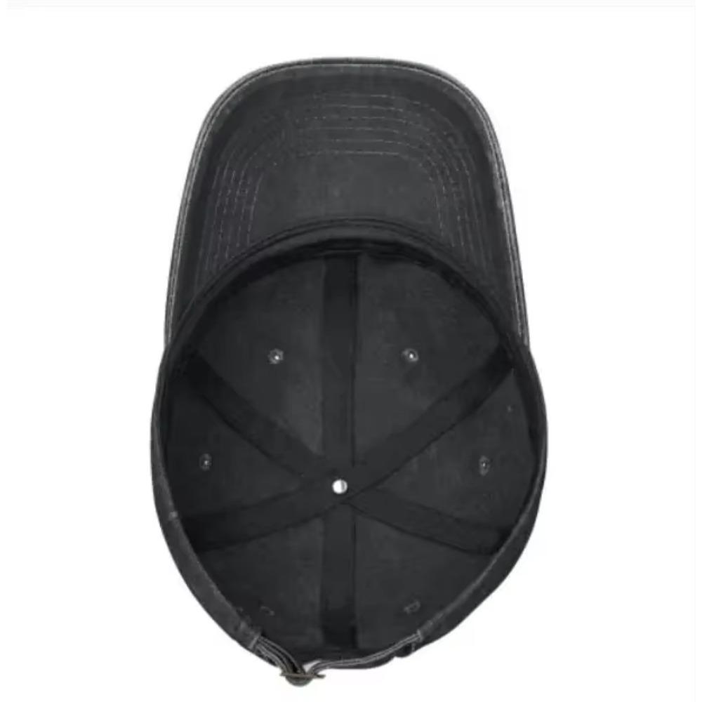 Softball Grandma Baseball Cap Vintage Adjustable Washed Hats Twill Plain Cowboy Hats Denim Dad Hat for Men Women Boy Girl Blue