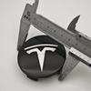 Car Sticker Tesla 56mm ABS Tesla Wheel Center Hub Cap Emblem Logo Car Rims Cover Hubcap For Tesla Model 3 Y X S Original Badge A