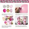 96Pcs Cow Block Theme Balloon Park Decoration Birthday Party Holiday Celebration Balloon