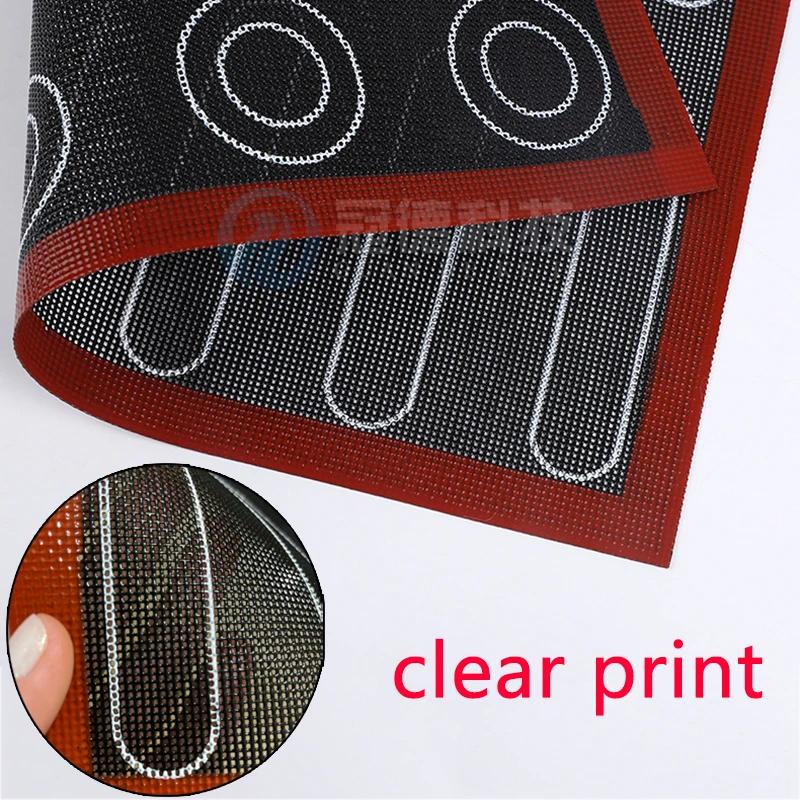 Silicone Hollow Baking Mat Non-Stick Oven Mesh Mat Reusable Suitable For Non-Stick Oven Liners Such As Cookies, Macarons