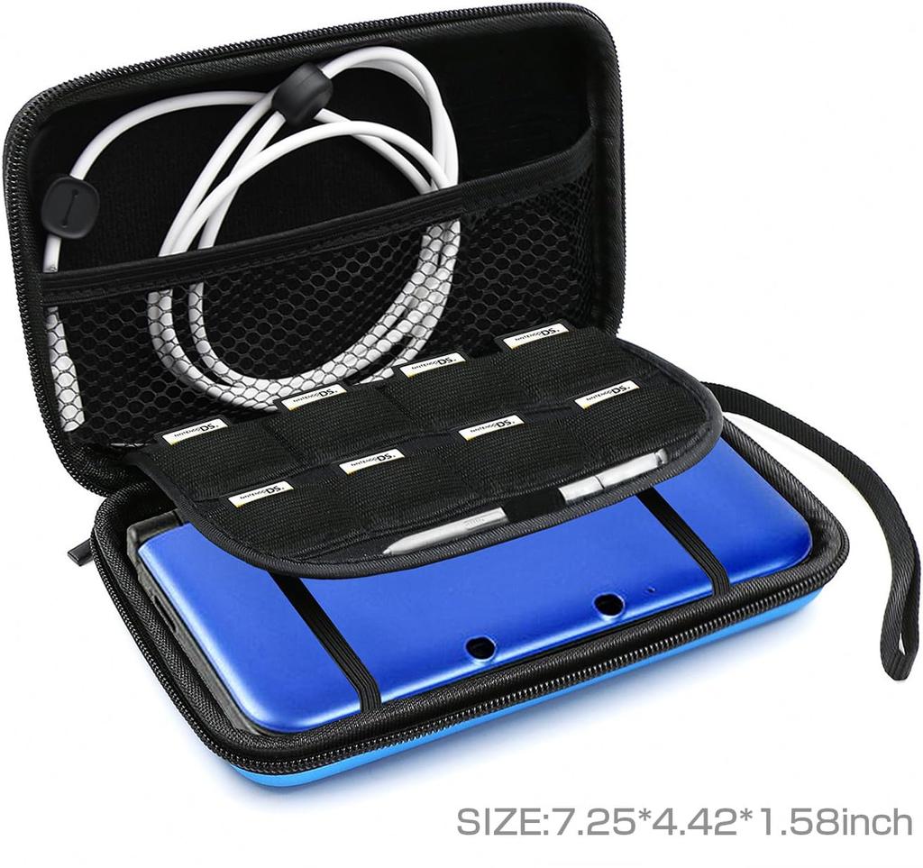 BEADY Storage Case Compatible with Nintendo NEW3DS NEW3DS 3DS 3DS LL Nintendo Video Game Console Storage Case Blue XL, LL, XL,