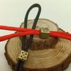 Copper Dice Paracord Keychain: Handmade EDC Flashlight Charm, Chinese-Style Antique Ornament