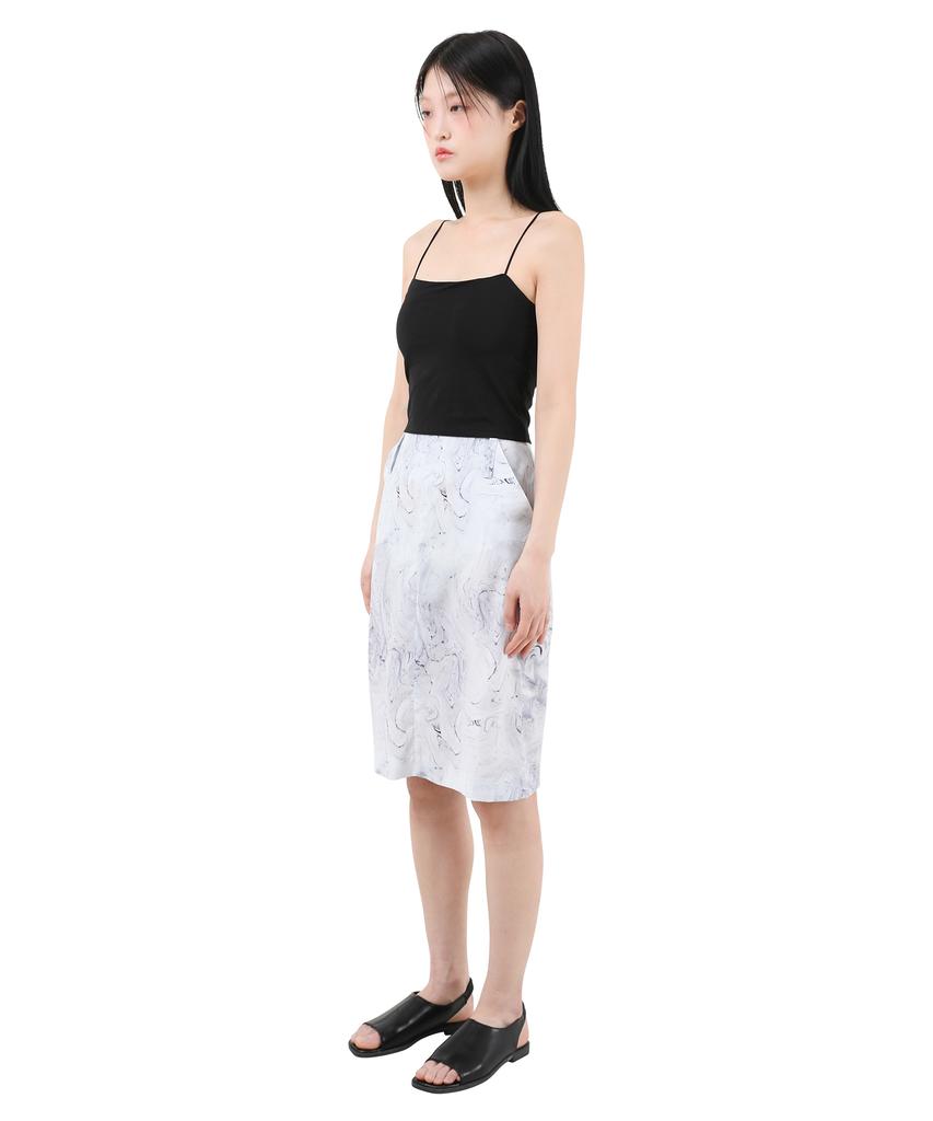 Catharsis Pattern Medium Skirt Grey One Size