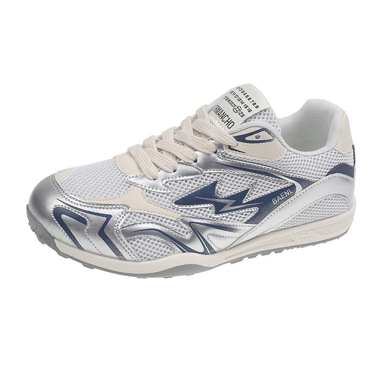 Sneakers Women's 2025 Summer New Comfortable and Lightweight Versatile Platform Women's Shoes Breathable Mesh Casual Forrest Gump Shoes