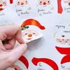Santa Claus Gift Label Stickers Christmas Gift Name Label Stickers