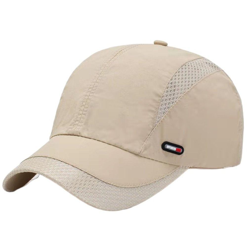Sun Protection Quick Dry Cap Ultra-Thin Sports Hat Adjustable Mesh Baseball Cap  Cycling