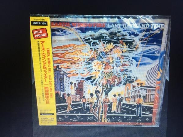 CD EARTH, WIND & FIRE - Last Days And Time MHCP399 Sony Records In 2004 Japan ObiSoul/Funk Used