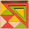 Creative Wooden Stacker Nesting Montessori Matching Geometric Fine Educational Toys