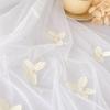 Semi-Transparent Tulle Table Runner Romantic Sheer Table Cover  For Table Decoration
