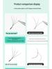 0.05 Four-leaf Clover Grafted Soft 4D Fairy Mixed YY Dense Eyelashes