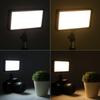 2PCS LED Video Light with Bracket 3200K 6000K Bi Color Stepless Dimming