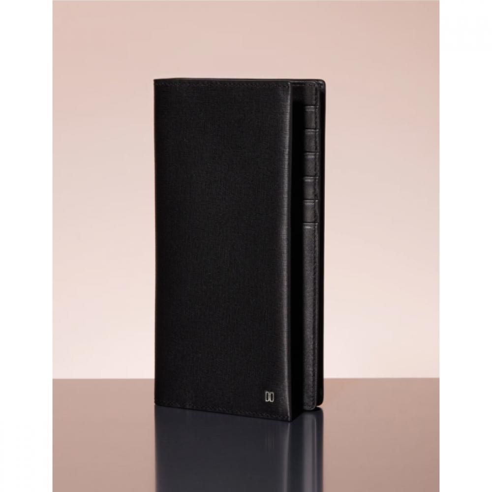 

Daks Black Leather Dd Logo Modern Classic Long Wallet Dbwa5f831bk Single option