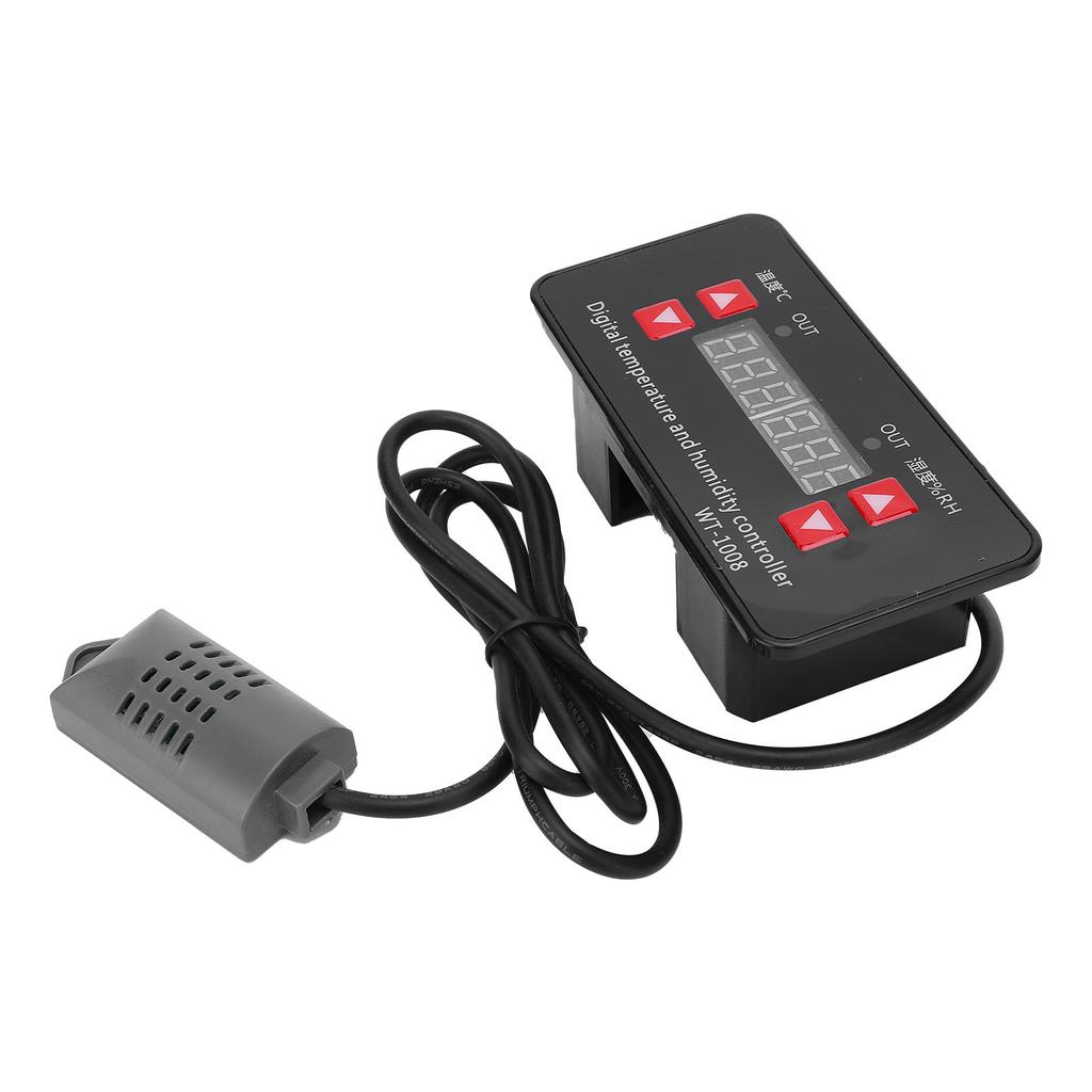 Temperature and Humidity Controller Digital Display Greenhouse Switch WT-1008 110-220VAC