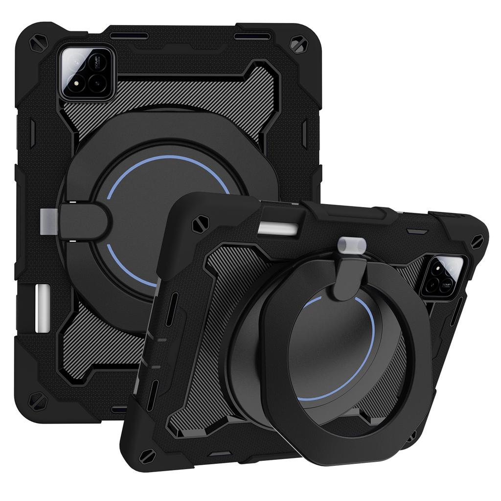 Para Capa Xiaomi Pad 7/Pad 7 Pro, Suporte de Mão, Suporte, PC+Silicone, Capa para Tablet com Porta-Lápis