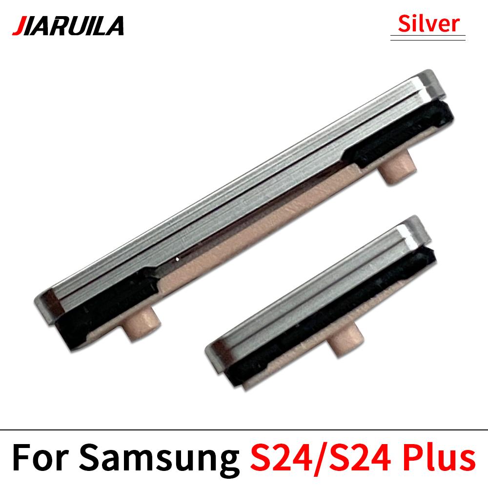 NEW For Samsung S23 / S24 S23 Plus / S24 S23 Ultra Side Volume Button + Power ON / OFF Buttton Key Set Replacement Parts