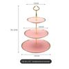 Ceramic 3-Tier Cake Stand & Dessert Platter