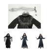 Female Zombie Bride Costume Halloween Cosplay Party Ghost Witch Or Vampire Outfit Polyester Fabric