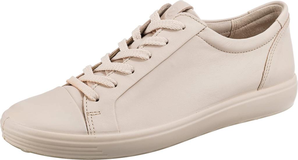 ECCO Women's Limestone/Limestone Soft 7W Walking Shoes, Sizes 22.0cm-22.5cm, 3E