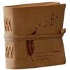 Leather Diary Embossed With Leaf of Tree Handmade Leather Bound Diary Cum Notepad for Men and Women Plain Paper Perfect for Travel Diary