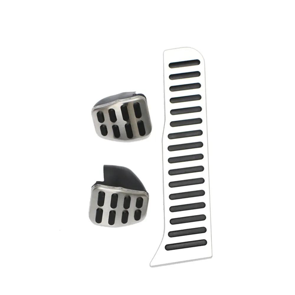 LHD Car Foot Pedals For SEAT Leon 1P MK2 2005~2012 Non Slip Gas Brake Pedal Stainless Accelerator Cover Car-stylings Acessories