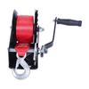 1600LBS Hochleistungs-Bootsanhängerwinde Tragbare Handwinde mit 26ftx2in Gurt 2-Wege-Ratsche 4.1:1 Gang Manuell Betätigt