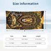 Lions Majesty Africa Theme Quick Dry Beach Towel Custom Name Text Print Large Sand Resistant Towel Beach Vacation
