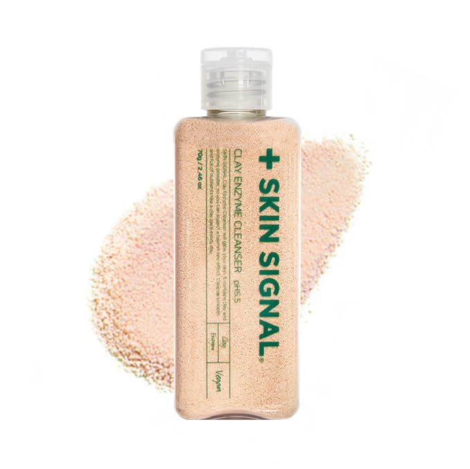 

[skin signal] Enzyme Facial Cleanser Clay Enzyme Cleanser (70ml) Enzyme facial cleansing powder, pore cleansing, pore pack, foam facial cleanser,