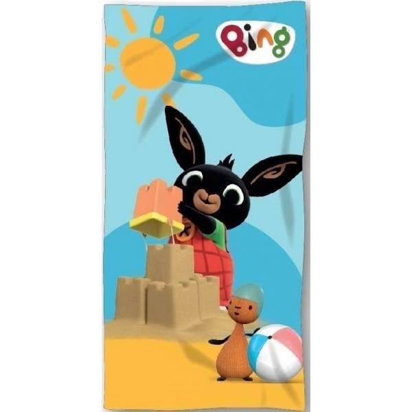 Bath Sheet - Bing - Rabbit - Microfiber - 70x140 Cm - Blue - Washable