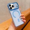 Magnetic Transparent Phone Case for 15 16 17 18 Pro Max 17 Air Clear PC Hard Phone Cover For Magsafe Wireless Charging