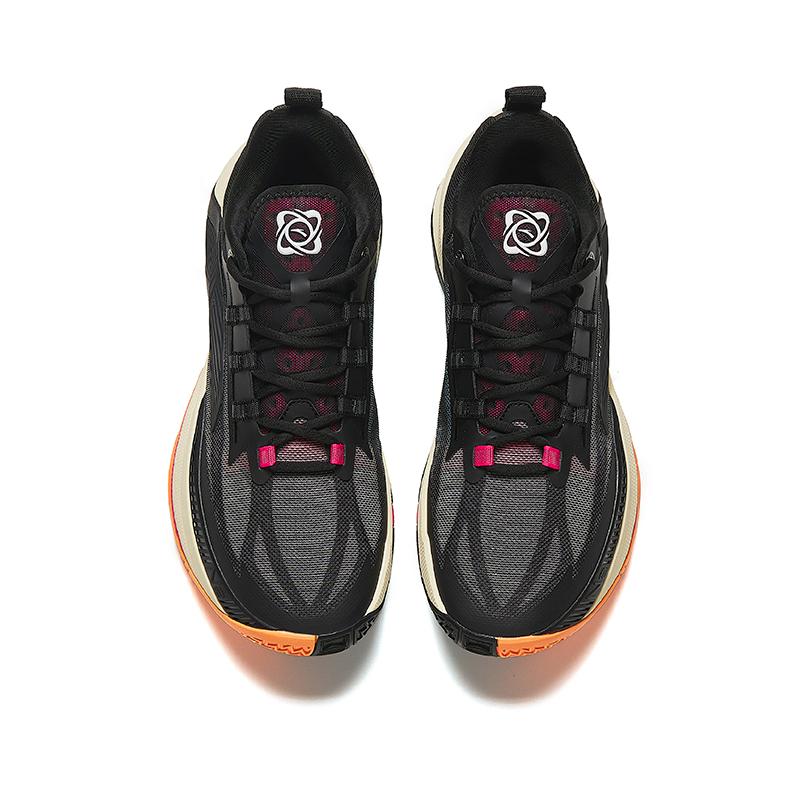 Anta Shunxi 1 Garden Nitrogen Technology Shock Absorption Non-Slip Low-Top Basketball Shoes Men sneaker Black 912411110Q-4