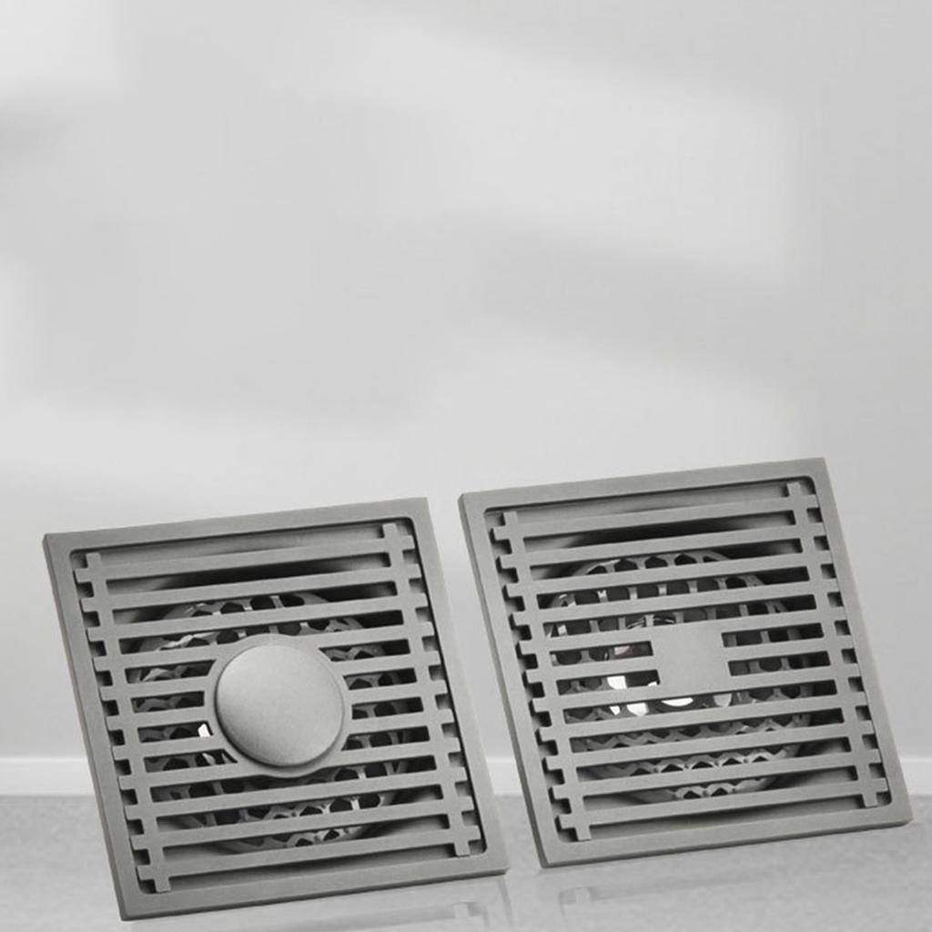Stainless Steel Floor Drains Square Washing Machine Deodorant Drainer Shower Strainer Cover for Bathroom Toilet Accessories