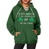 Dame Casual Mote Print Langermet Rund Hals Pullover Topp Bluse