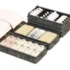 Homefish 1Pc Large Capacity And Super Load-Bearing Black Composite Material Storage Bag, Dustproof And Moisture-Proof