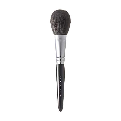 Kumano Brush (Makeup Brush) Chikuhodo Regular Series Cheek Brush, Sokoho R-C3 Black Line Makeup Brush
