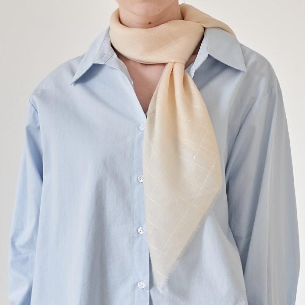 Dal Cashmere 100 Scarf Shine Beige