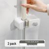 LISM Wall-Mounted Mop & Broom Holder (2-Pack)