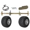 Kit Ax Spate Live ATV Go Kart Butuc Pinion Ansamblu Frână Roți 11x7.10-5"