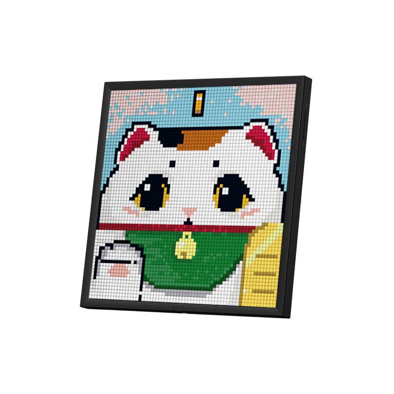 

Divoom PIXOO 64: LED Pixel Frame & Digital Clock Desktop Light